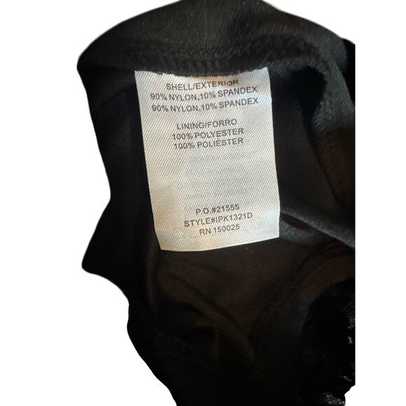 Vestique Black Lace Sheer Overlay Long Sleeve Midi Dress | NWOT | Size S - Picture 9 of 9